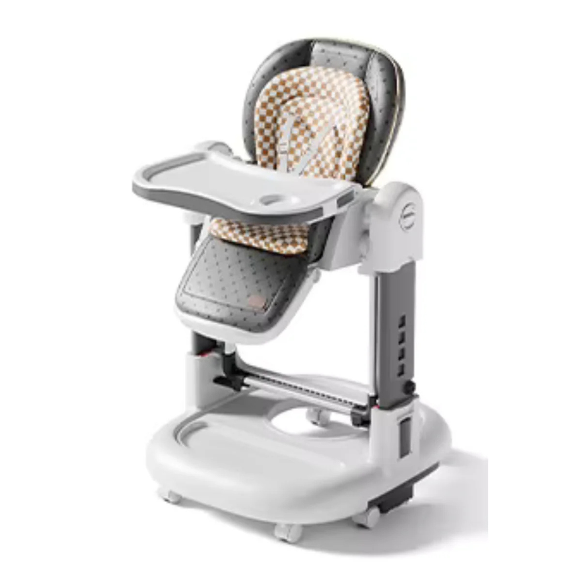 3-in-1 Opvouwbare Baby Stoel – Eetstoel, Schommelstoel en Kinderstoel in één